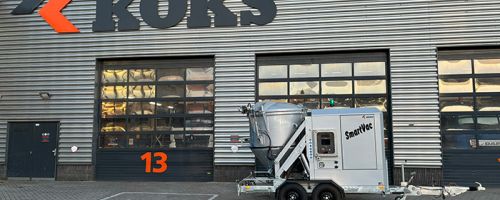 Nieuwe KOKS SmartVac big vacuümhopper voor Mourik Industry!